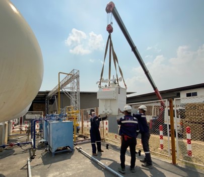 หม้อต้มแก๊สLPG (VAPORIZER)