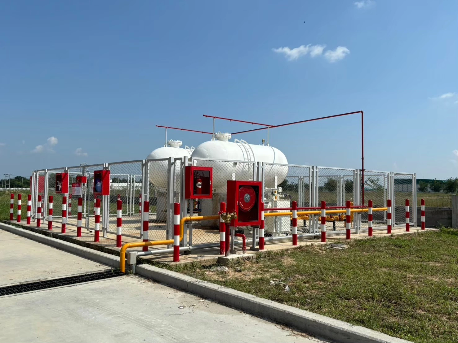 Bulk 4.3 ตัน 2 ถัง บนดิน